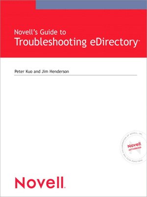 cover image of Novell's Guide to Troubleshooting eDirectory